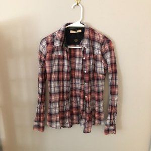Anthropolgie Plaid Shirt